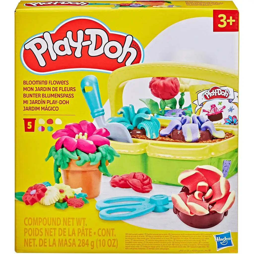 imagen de Play-Doh: Juego de plastilina de flores en flor - Hasbro 1