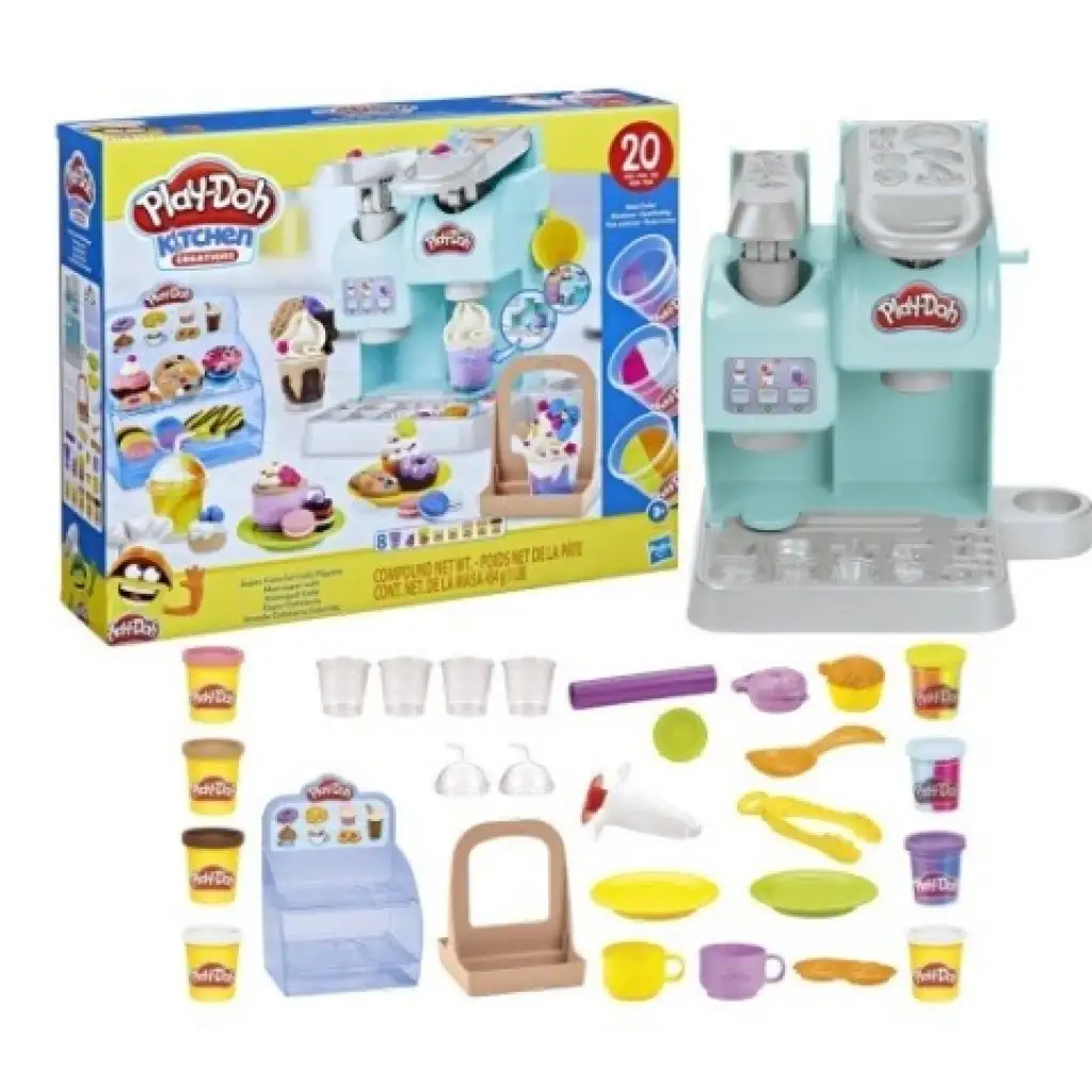 imagen de Play-Doh: Kitchen Creations Set de plastilina para hacer café - Hasbro 2