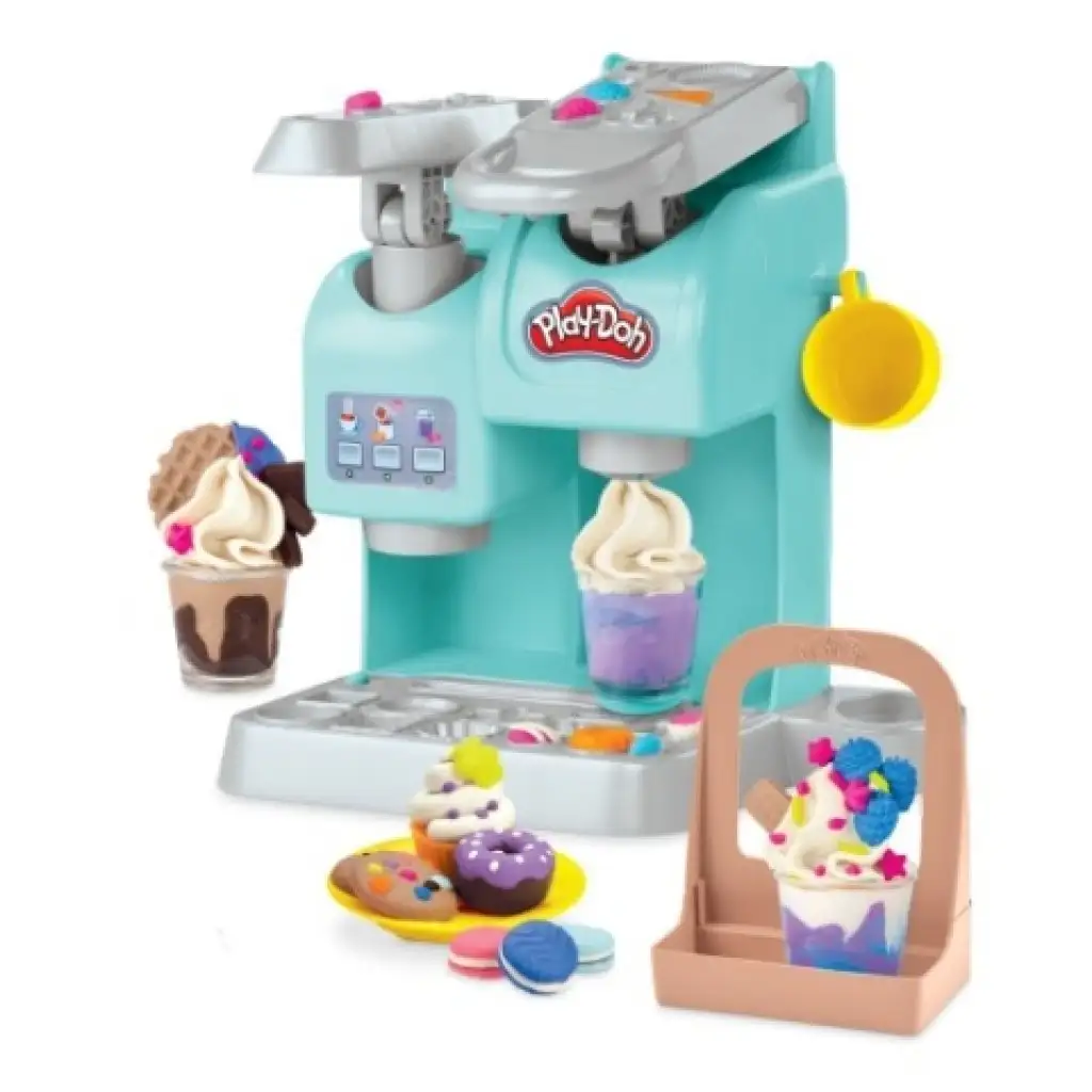 imagen de Play-Doh: Kitchen Creations Set de plastilina para hacer café - Hasbro 3