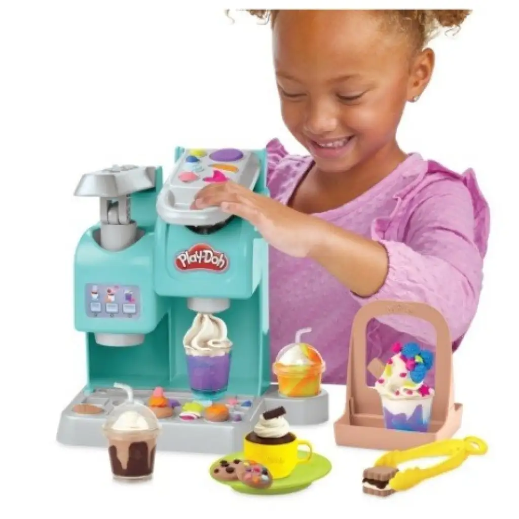 imagen de Play-Doh: Kitchen Creations Set de plastilina para hacer café - Hasbro 4