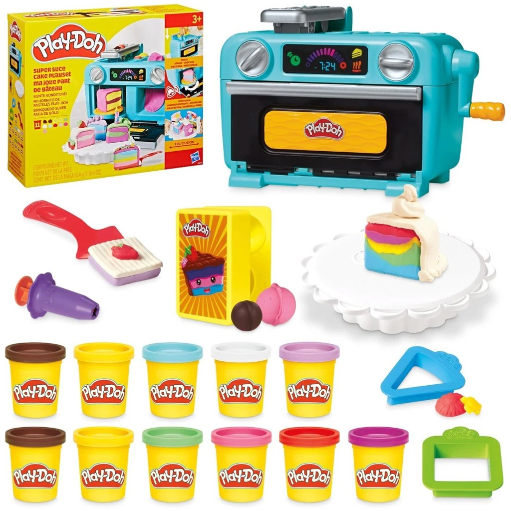 imagen de Play-Doh: Maravilloso set de plastilina de porción de pastel 624gr - Hasbro 2