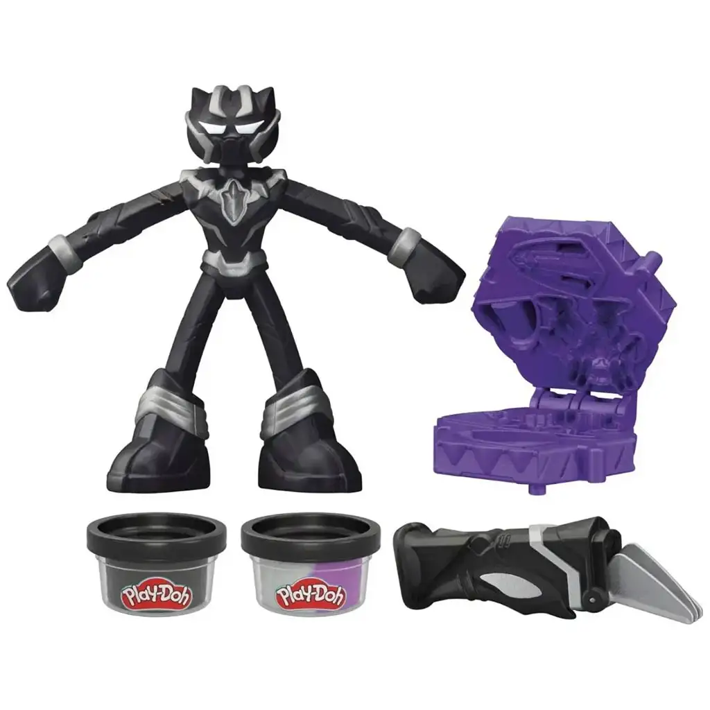 imagen de Play-Doh: Marvel Pantera Negra juego de modelado - Hasbro 2