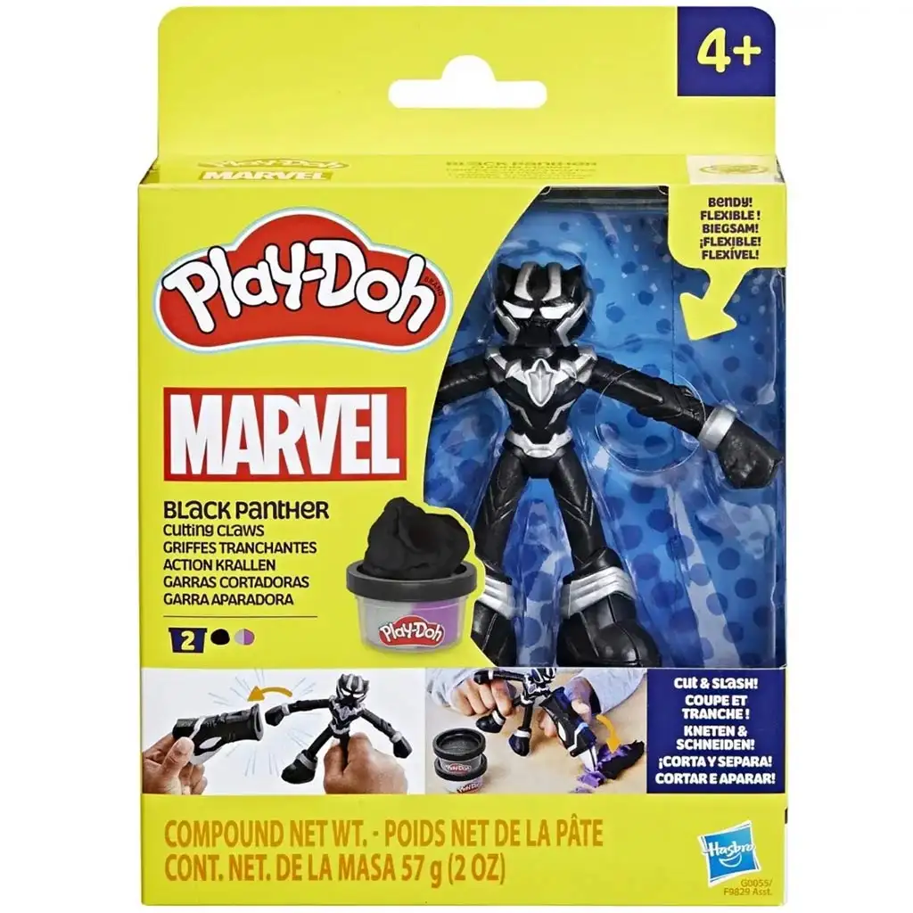 imagen de Play-Doh: Marvel Pantera Negra juego de modelado - Hasbro 1