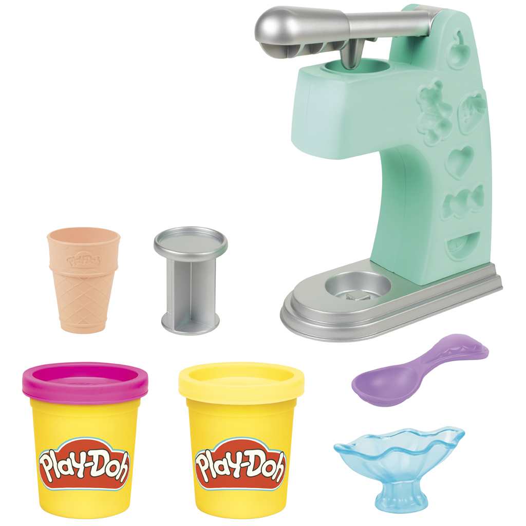imagen de Play-Doh: Mini máquina de helados de plastilina - Hasbro 2
