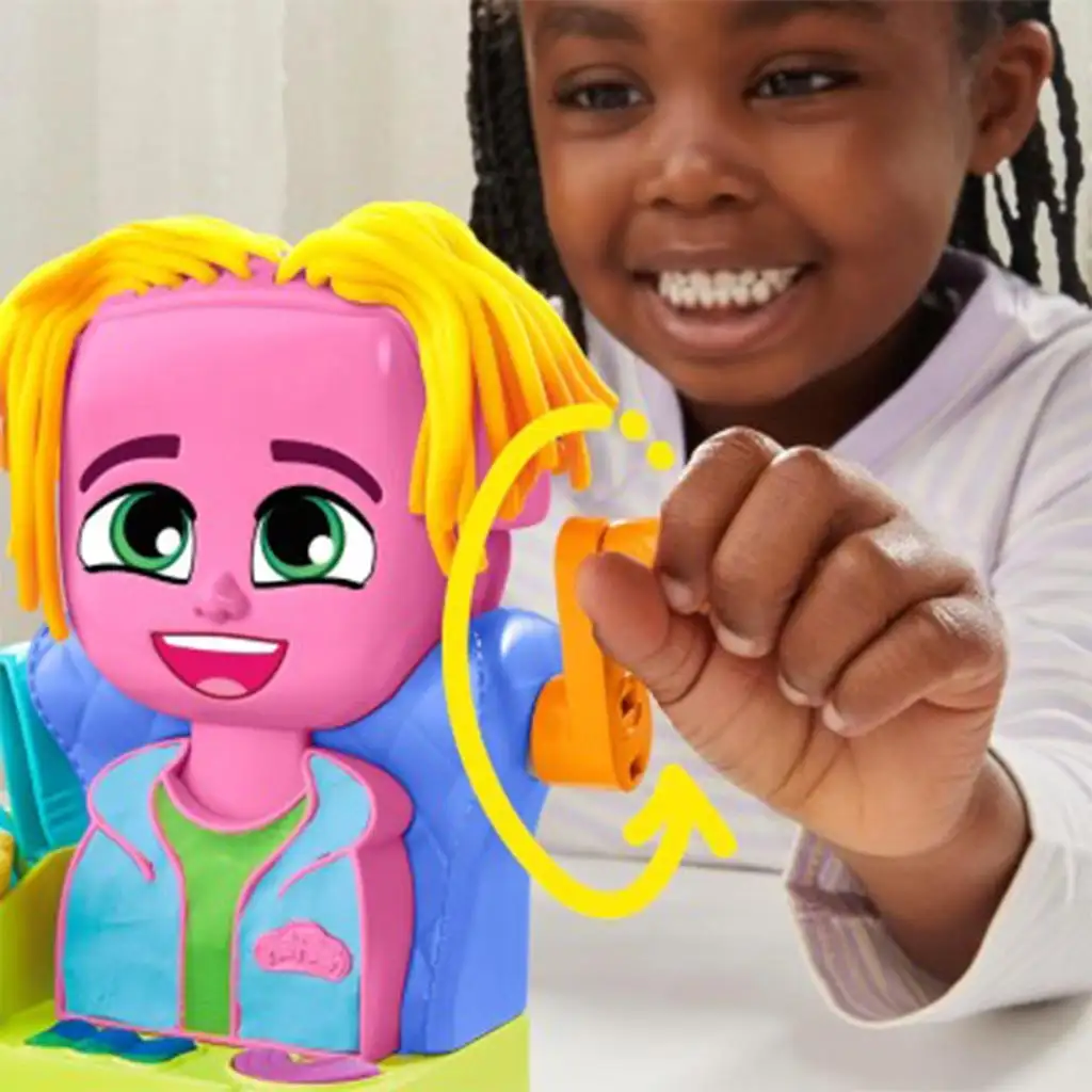 imagen de Play-Doh: Salón de Peluquería 6 tarros de plastilina - Hasbro 3