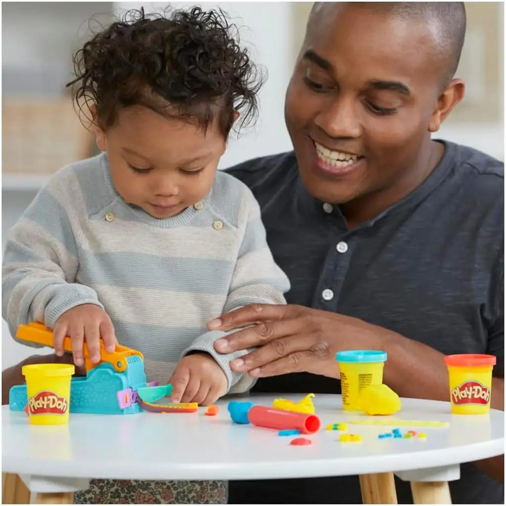 imagen de Play-Doh: Set de inicio Fun Factory con 3 botes de plastilina de 170g 4