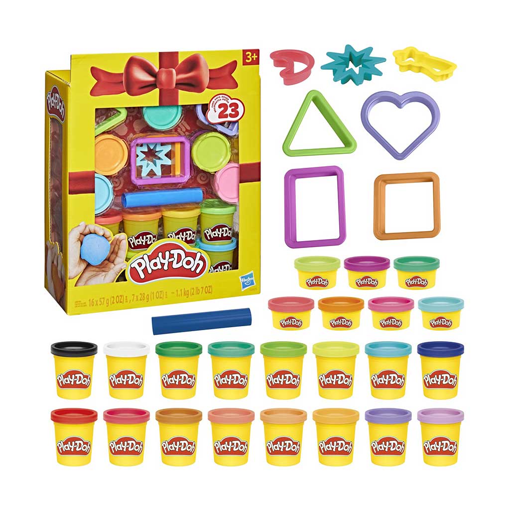 imagen de Play-Doh: Set de plastilina de 23 piezas con botes de plastilina y otros accesorios - Hasbro 1