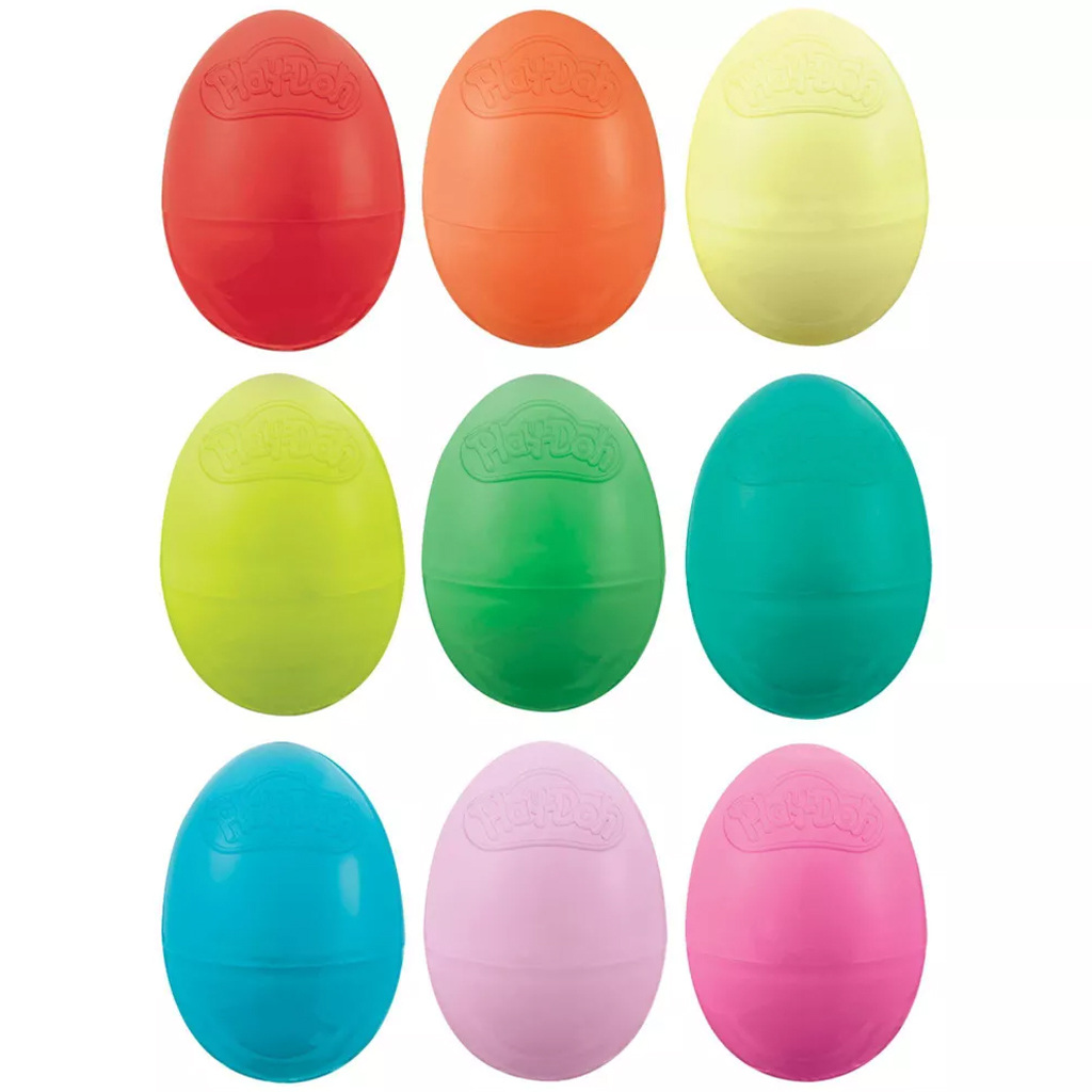 imagen de Play-Doh: Set de plastilina de Pascua 9 piezas con huevos de colores - Hasbro 2