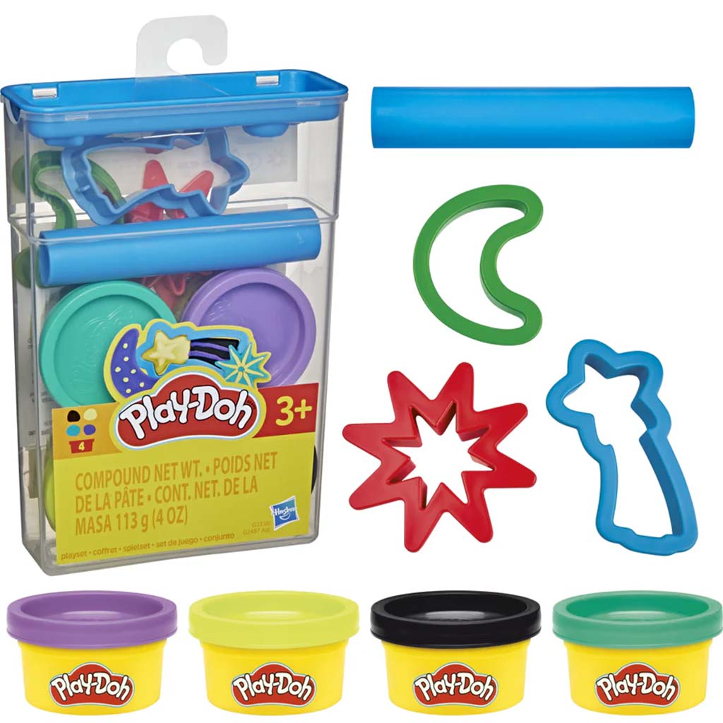 imagen de Play-Doh: Set de plastilina en caja – Con formas del espacio - Hasbro 1