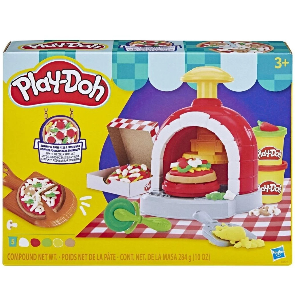 imagen de Play-Doh: Set de plastilina para hacer pizza – Hasbro 1
