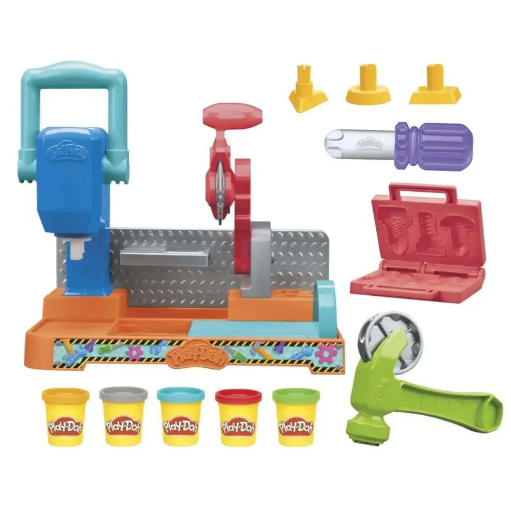 imagen de Play-Doh: Stamp'N'Saw banco de herramientas set de juego - Hasbro 2