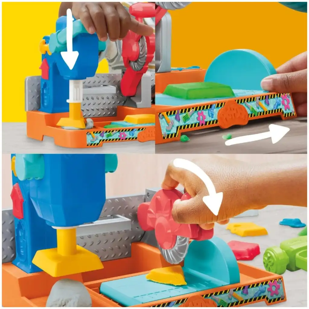 imagen de Play-Doh: Stamp'N'Saw banco de herramientas set de juego - Hasbro 3