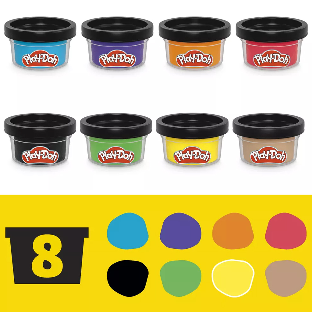 imagen de Play-Doh: Tini ninja tortugas cowabunga creations juego de juguetes - Hasbro 3