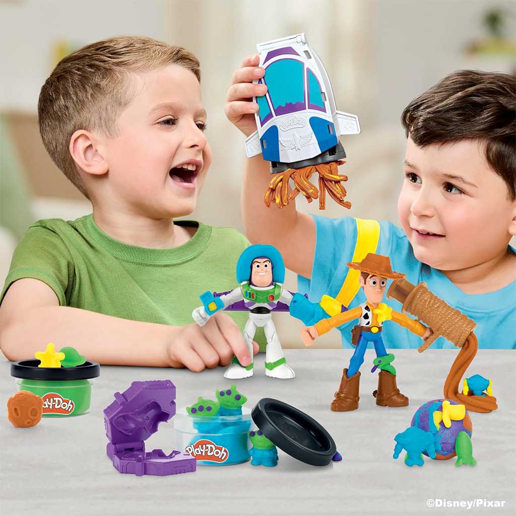 imagen de Play-Doh: Toy Story Creaciones espaciales set de plastilina - Hasbro 3