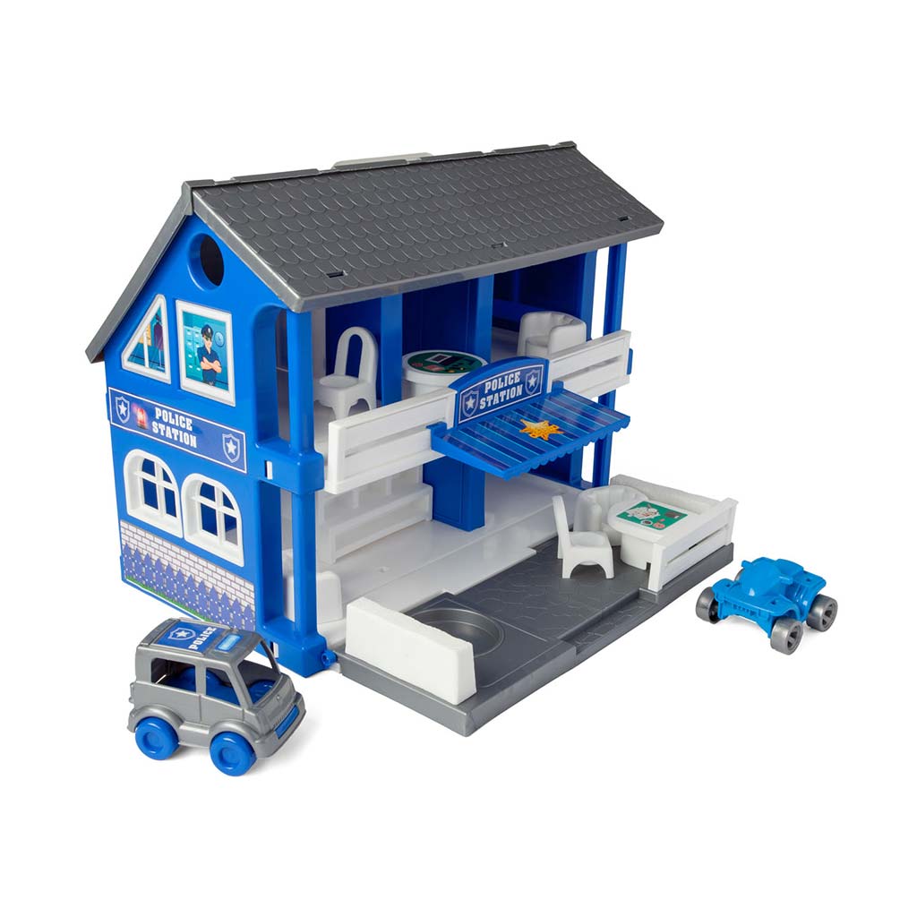 imagen de Play House: Set de juego de policía con vehículos - Wader 2