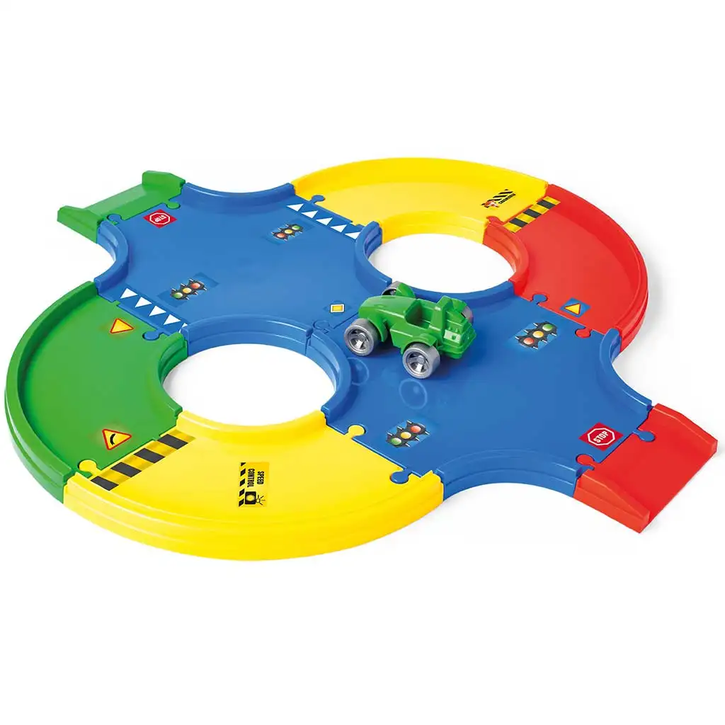 imagen de Play Tracks: Set de pista de velocidad con intersecciones - Wader 3