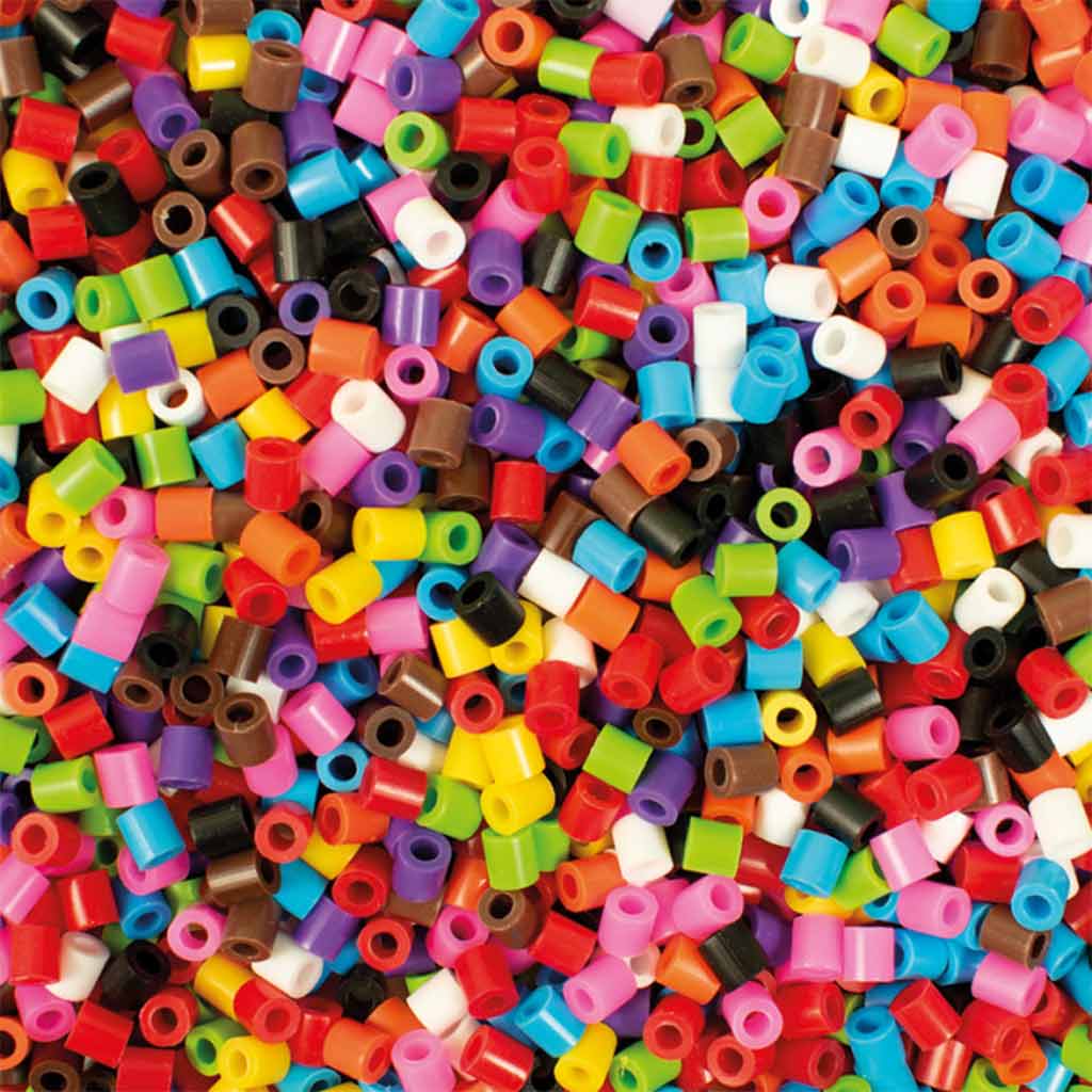 imagen de PlayBox: 5mm MIDI plancha perlas 10 colores base paquete de 28.000 unidades 2