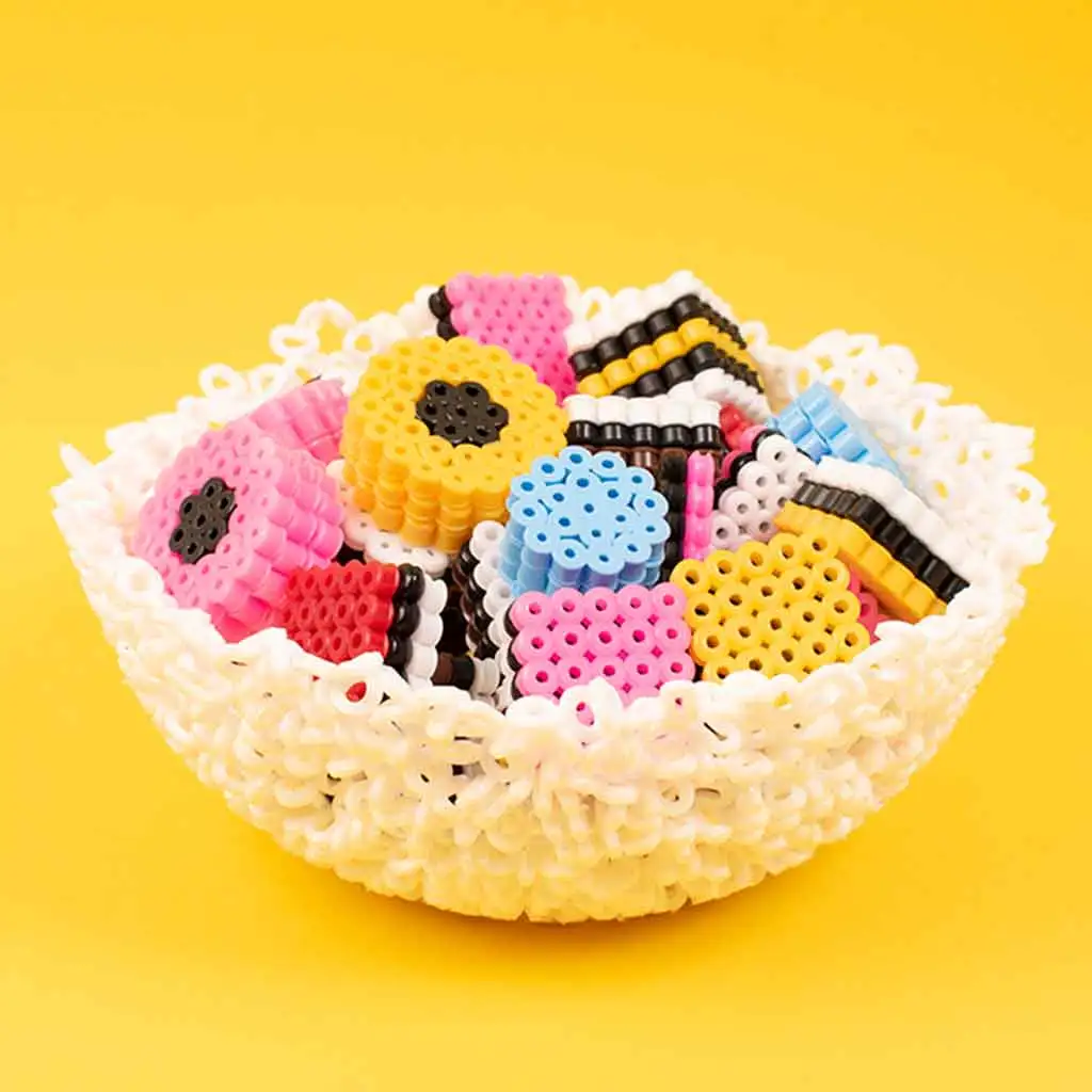 imagen de PlayBox: 5mm MIDI planchas perlas mezcla de 10 colores 20.000 unidades 2