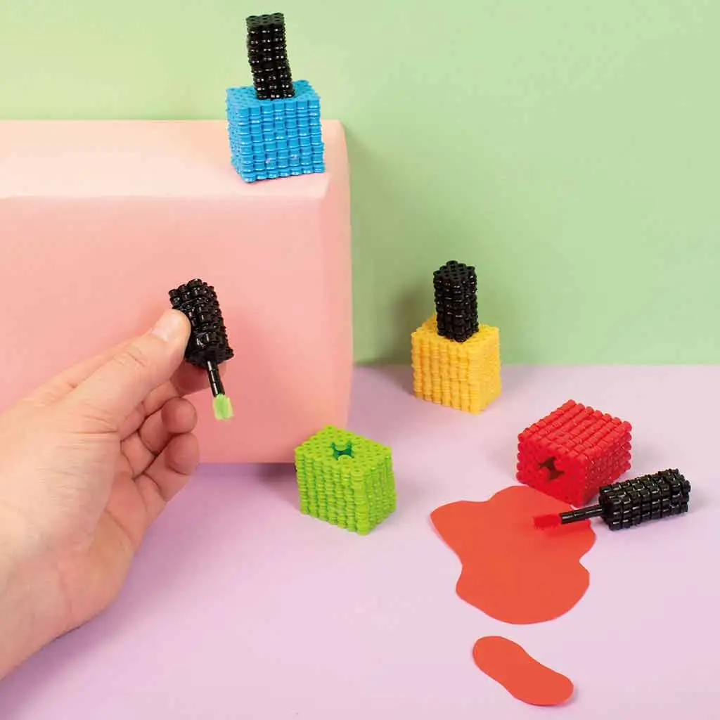 imagen de PlayBox: 5mm MIDI planchas perlas mezcla de 10 colores 20.000 unidades 5