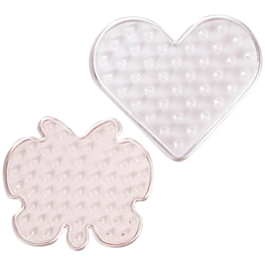 imagen de PlayBox: base de perlas planchables de 9 mm con 5 formas de mariposa y 5 formas de corazón 1