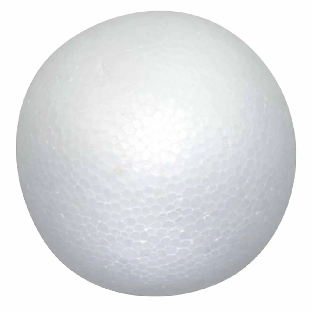 imagen de PlayBox: Bolas de poliestireno decorativas de 5 cm de diámetro, paquete de 25 unidades 1