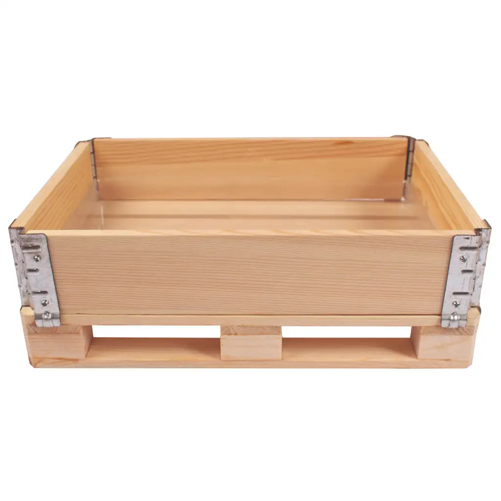 imagen de PlayBox: Caja de palets de madera 18x28x8,65cm 2