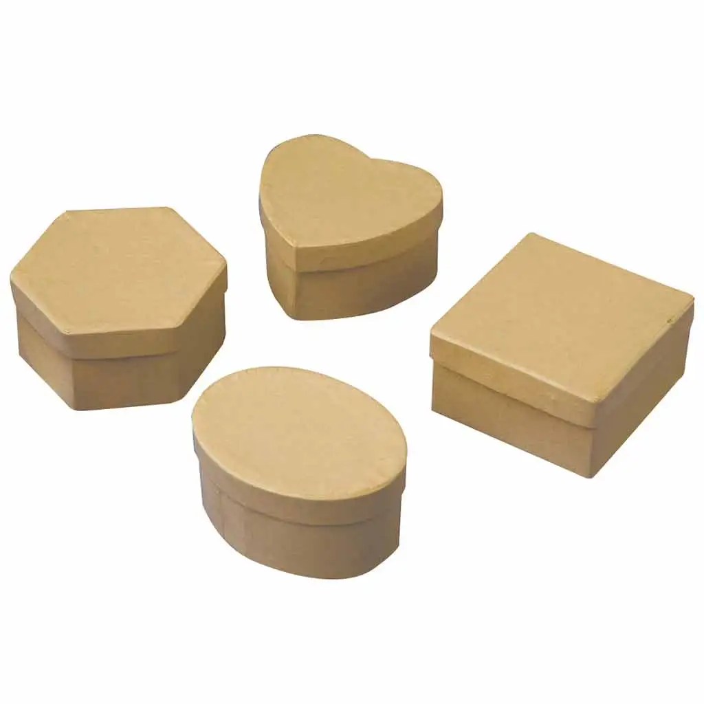 imagen de PlayBox: Cajas de regalo decorativas en diferentes formas, paquete de 12 unidades 1