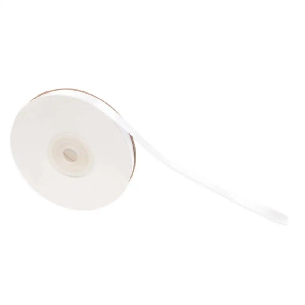 imagen de PlayBox: Cinta de satén en color blanco 10mm 30m 1