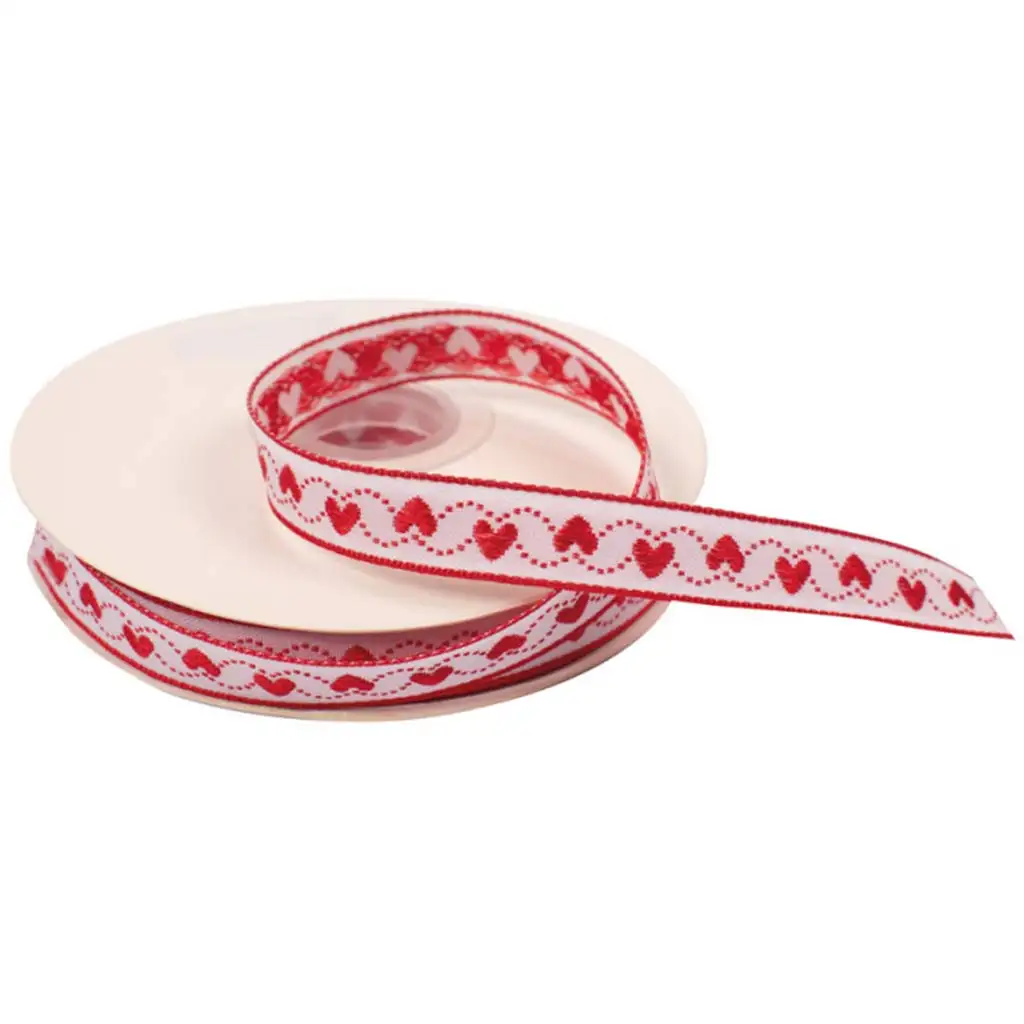 imagen de Playbox: Cinta decorativa con corazones 12mm 20m 1