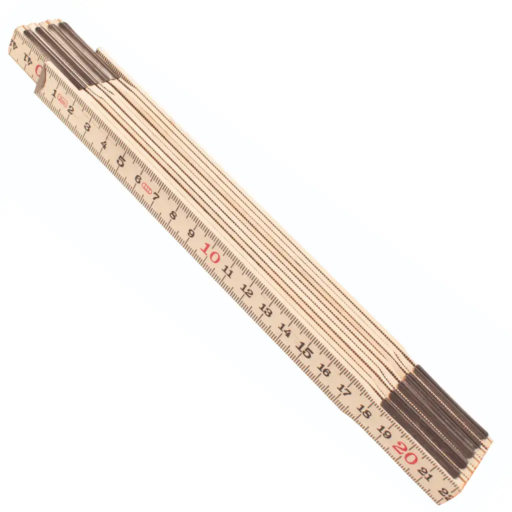 imagen de PlayBox: Cinta métrica de madera de 2 metros 1