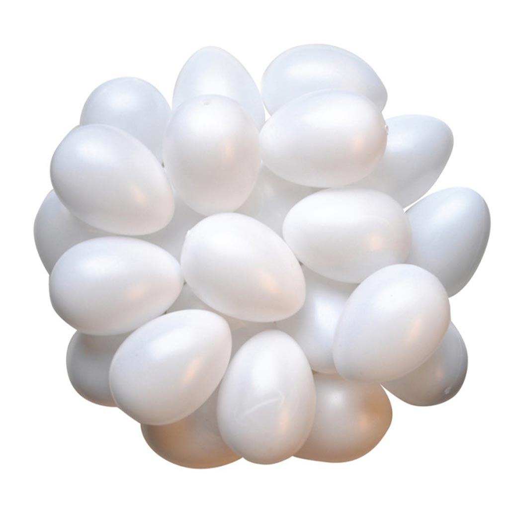 imagen de PlayBox: Conjunto de 25 huevos de plástico 6x4,5cm 1