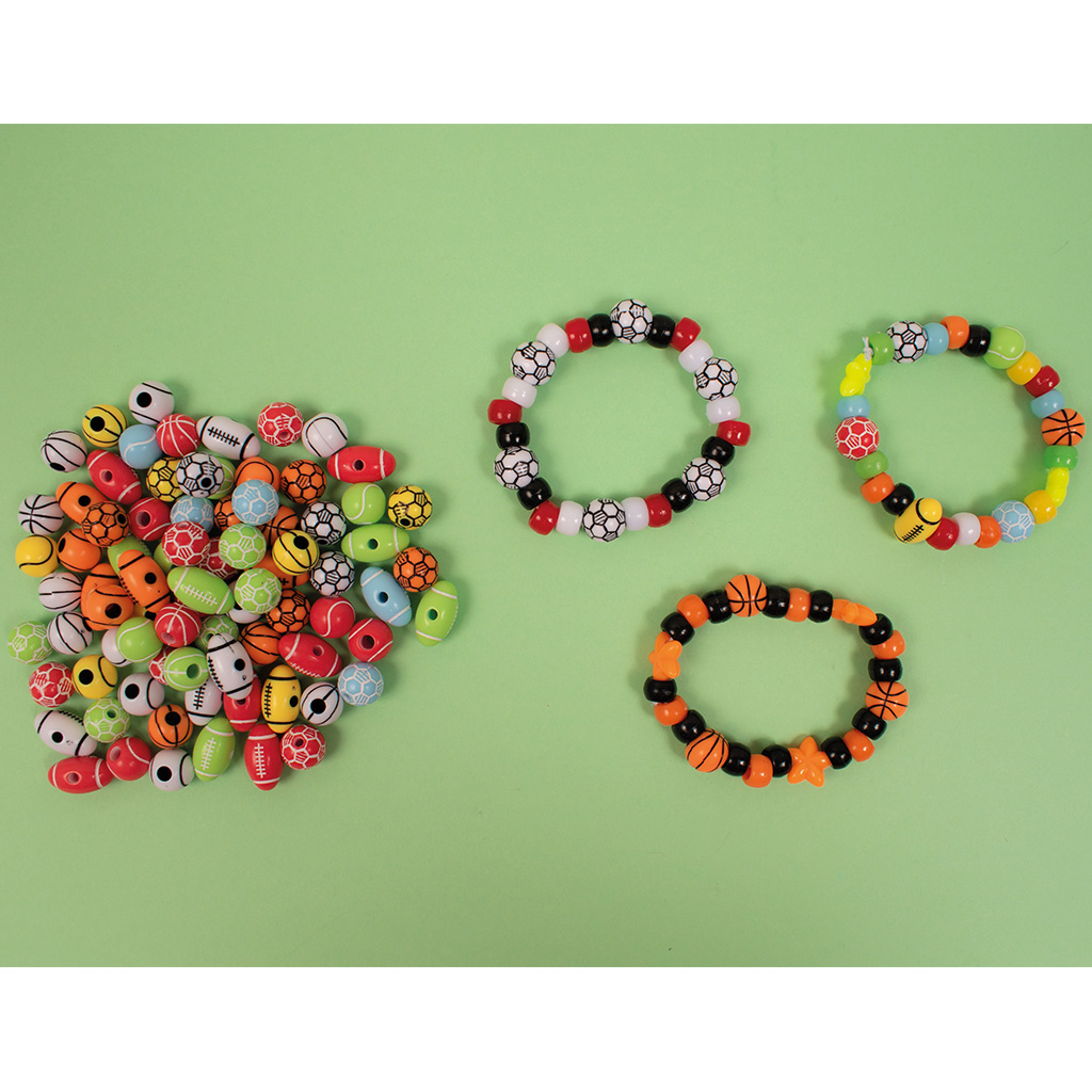 imagen de PlayBox: Conjunto de perlas deportivas de 150 piezas 3