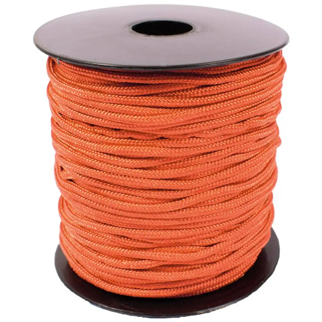 imagen de Playbox: Cuerda de nudos de 2 mm de color naranja de 50 metros 1