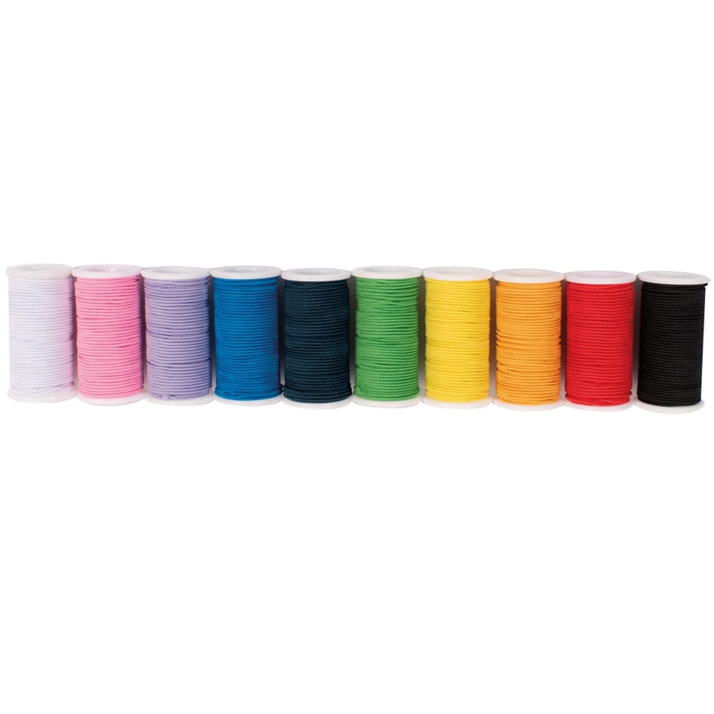 imagen de PlayBox: Cuerdas elásticas de colores 10x5m 1mm 1