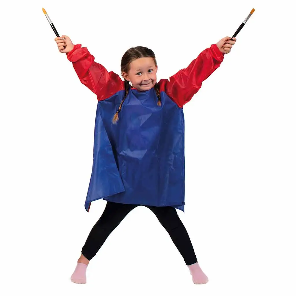 imagen de PlayBox: Delantal de pintor de manga larga 85cm 1