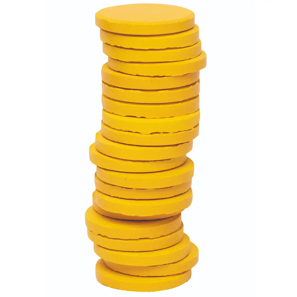 imagen de PlayBox: Disco amarillo óxido recarga de acuarelas 30mm 1ud 1