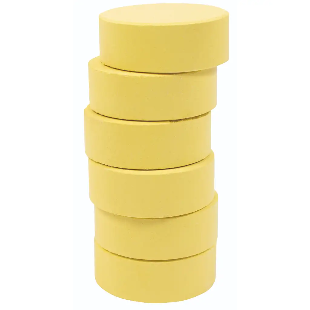 imagen de PlayBox: Disco de recarga de acuarela amarillo limón claro 44mm 1ud 1