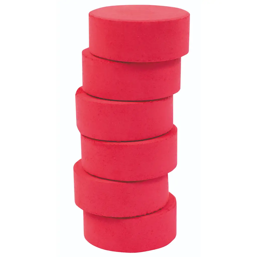 imagen de PlayBox: Disco de recarga de acuarela rojo oscuro de 44 mm 1 unidad 1