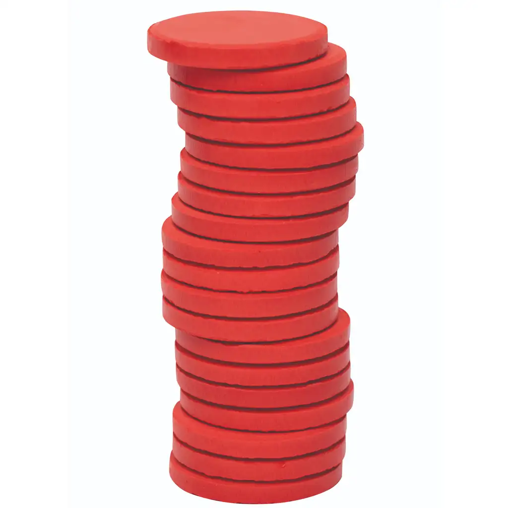 imagen de PlayBox: Disco rojo claro recarga de acuarela 30mm 1ud 1