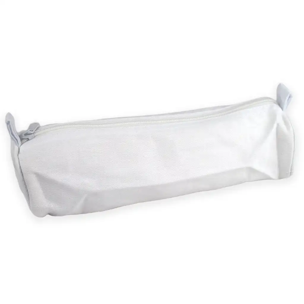 imagen de PlayBox: Estuche de lona blanco 25x7cm 1