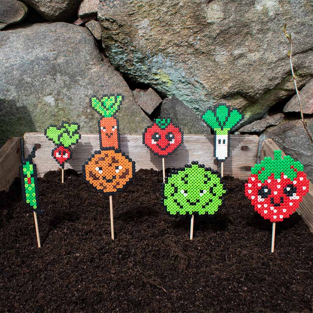 imagen de PlayBox: Go Green 5mm MIDI mezcla de colores perlas planchables en cubo de 5000 unidades 3
