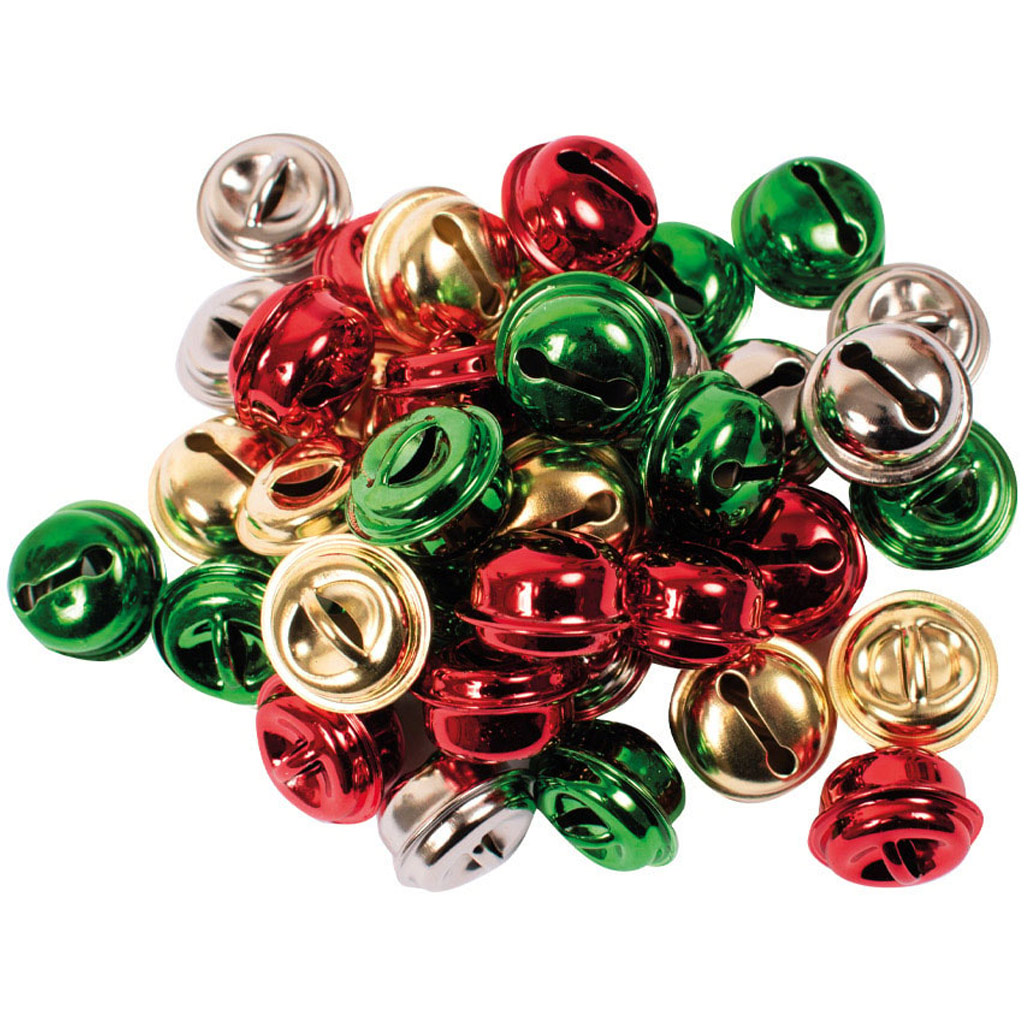 imagen de PlayBox: Juego de campanas decorativas de 15mm 40 unidades 1