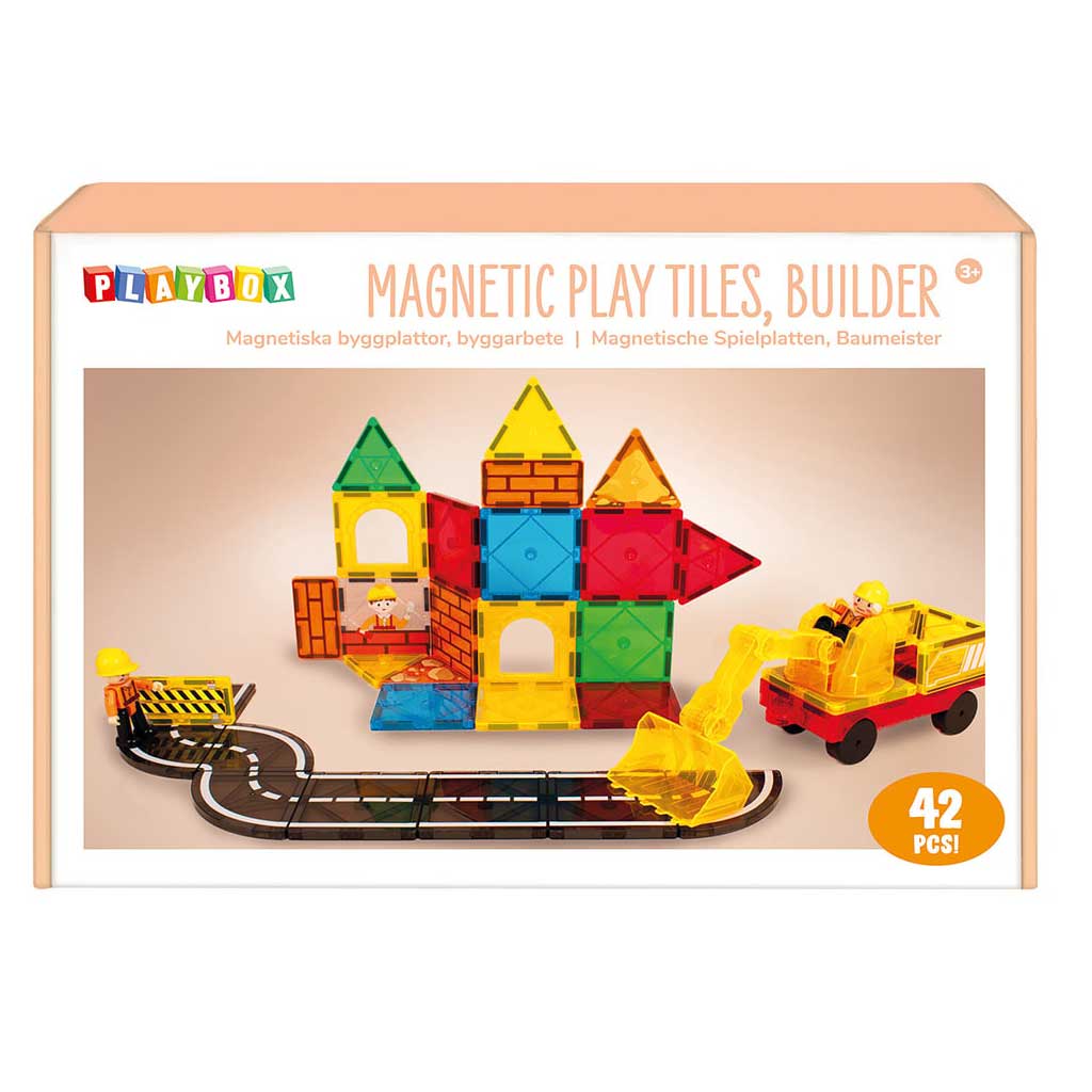 imagen de PlayBox: Juego de construcción magnético - Arquitectura 1