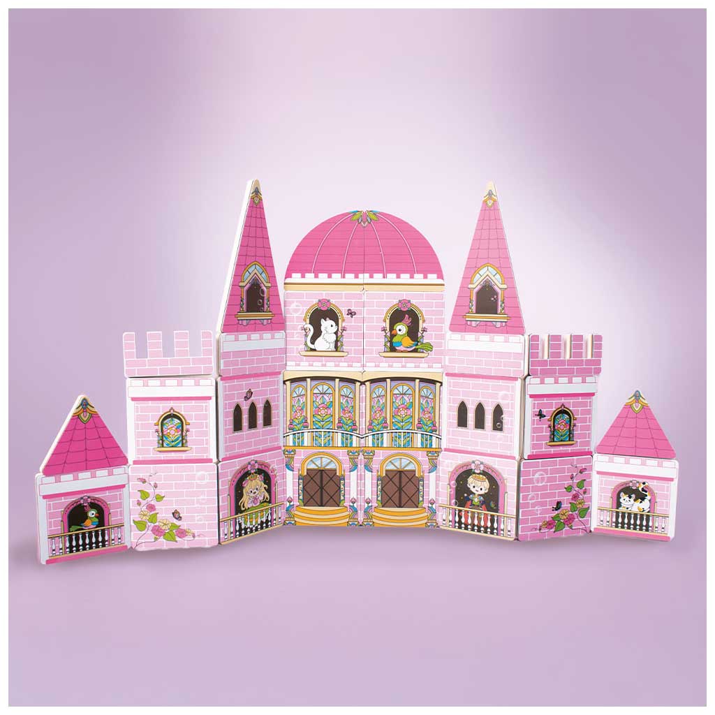 imagen de PlayBox: Juego de construcción magnético - Castillo 2