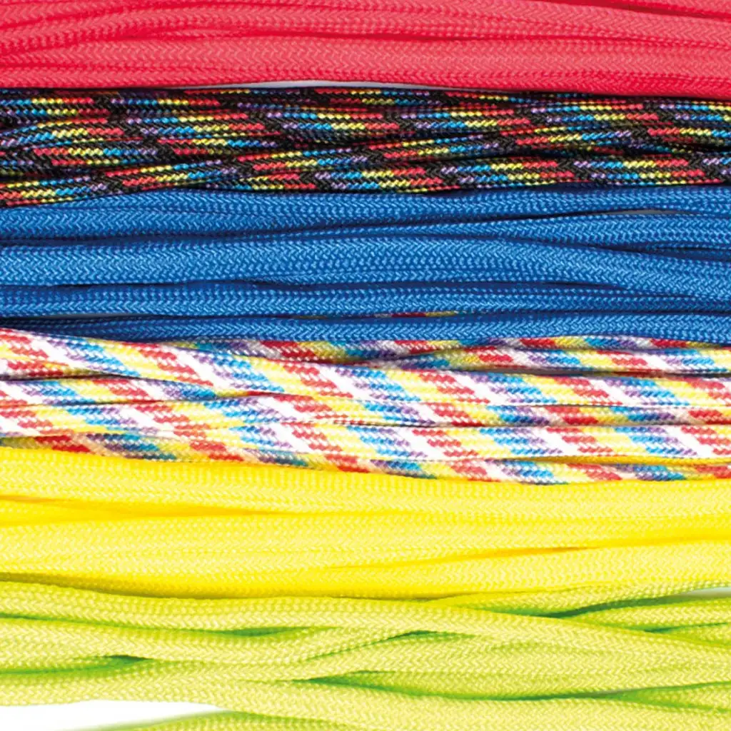 imagen de Playbox: Juego de cuerdas de nudos de colores – 3,4 mm, 6 x 2,6 m 1