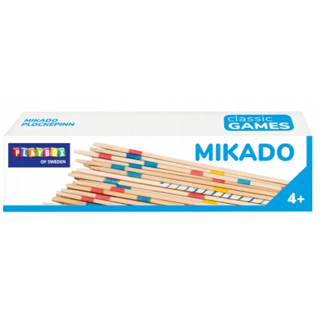 imagen de PlayBox: Juego de Mikado de madera 1
