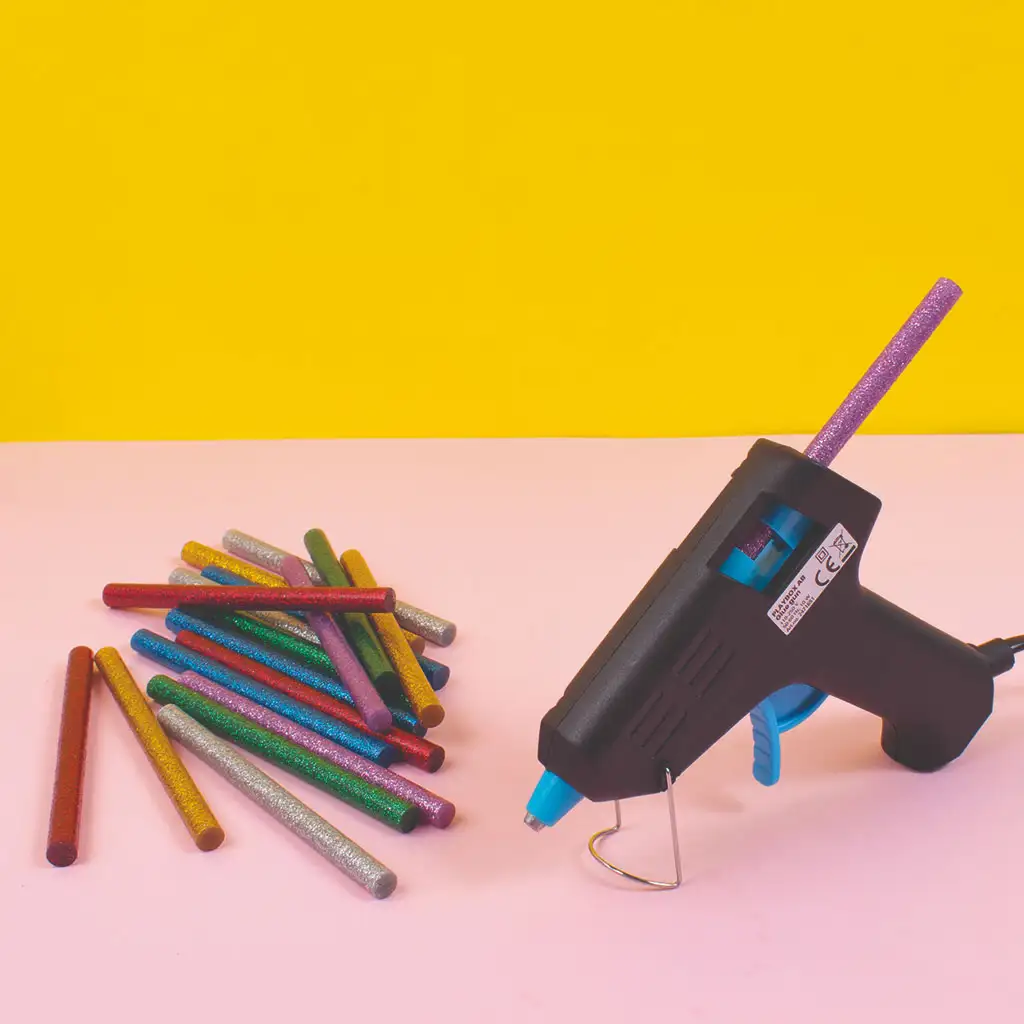imagen de PlayBox: Juego de recarga de pistola de pegamento brillante de 18 piezas de 7 mm 2