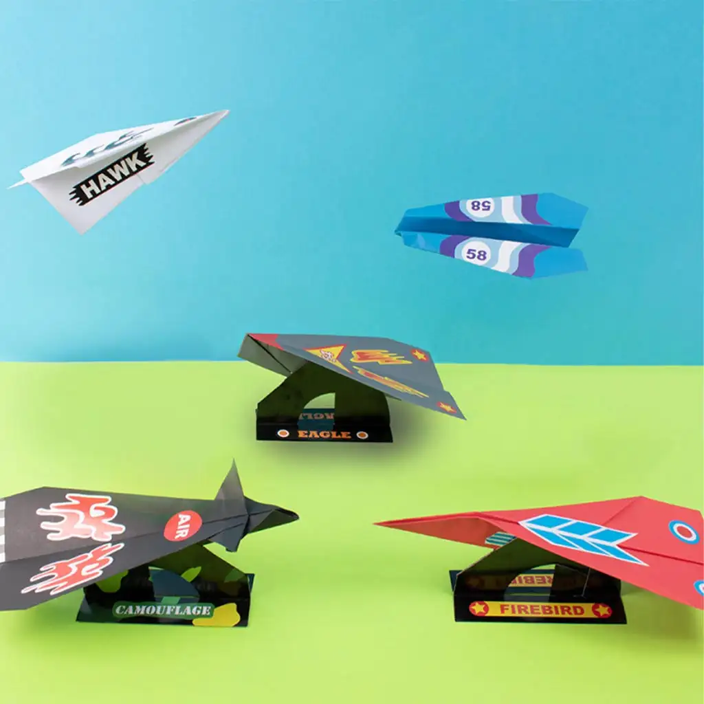 imagen de PlayBox: Kit de fabricación de aviones de papel artesanal 2