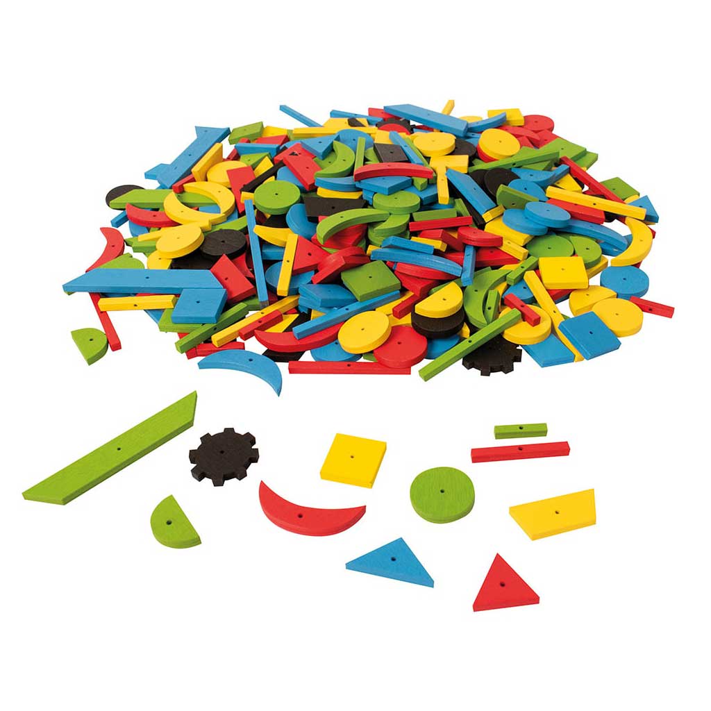 imagen de PlayBox: Set de elementos para crear mosaicos con martillo de 400 piezas 2