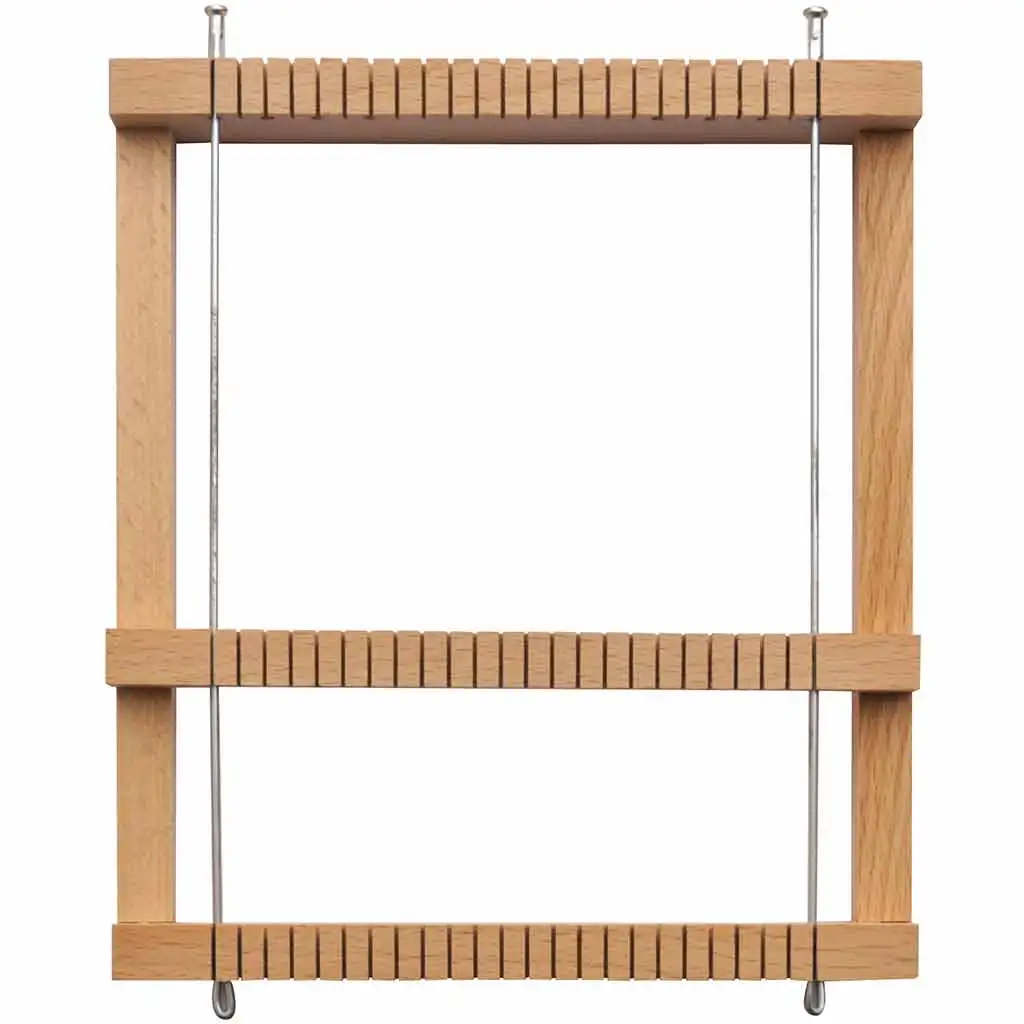 imagen de PlayBox: Marco de tejido de madera 22 x 19 x 3 cm 1
